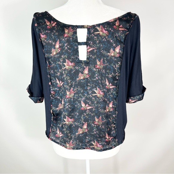 Tiny (Anthropologie) Reeves Bird Print Top Size Small - Picture 4 of 12